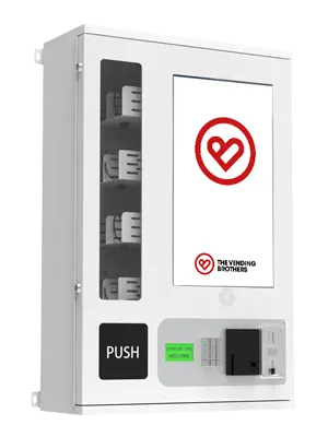 Warenautomat SlimTouch Mini Pro von The Vending Brothers Frontansicht