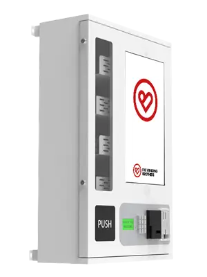 Warenautomat SlimTouch Mini Pro von The Vending Brothers Kunde kauft