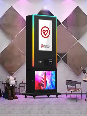 Warenautomat SmartTouch Pro Tower von The Vending Brothers Kunde kauft