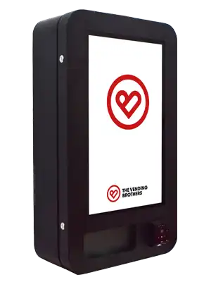 Warenautomat SmartTouch von The Vending Brothers Seitliche Ansicht