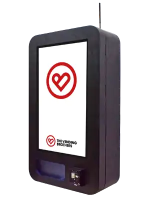 Warenautomat SmartTouch von The Vending Brothers seitliche Perspektive