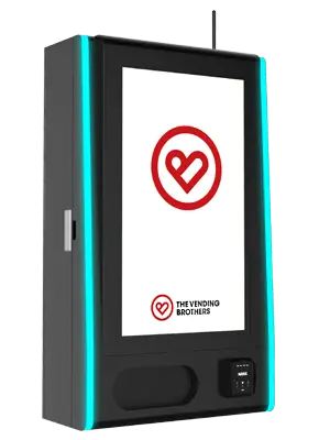 Warenautomat SmartTouch Pro von The Vending Brothers Seitliche Ansicht