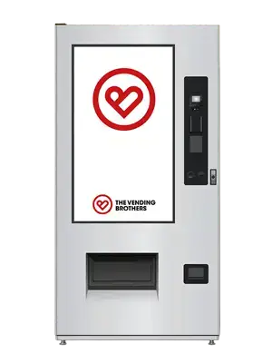 Warenautomat CoolTouch IVM von The Vending Brothers Frontansicht