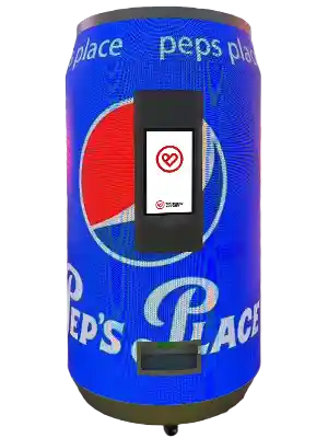 CoolTouch LED 360 in Rot mit Cola