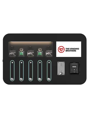 Warenautomat SlimTouch Parfum Pro von The Vending Brothers Frontansicht