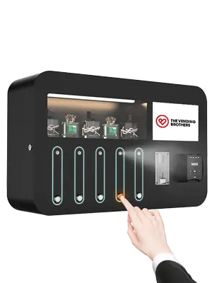 Warenautomat SlimTouch Parfum Pro von The Vending Brothers Präsentation