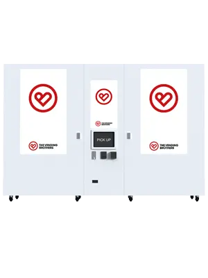 Warenautomat CoolTouch S02+ von The Vending Brothers Frontansicht