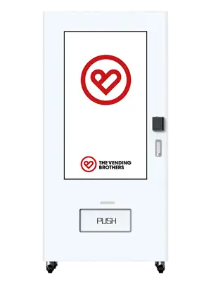 Warenautomat CoolTouch T1 von The Vending Brothers Frontansicht