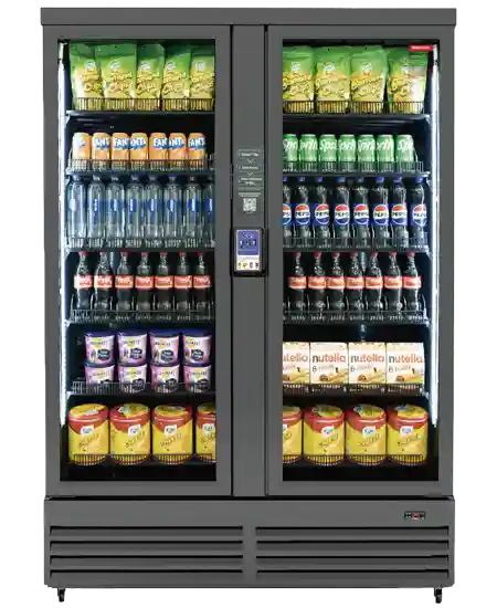 Warenautomat Smart Fridge Ultra – 10 Zoll Touchscreen für bis zu 750 Produkte geeignet