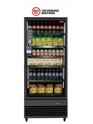 Warenautomat Smart Fridge Pro von The Vending Brothers Frontansicht