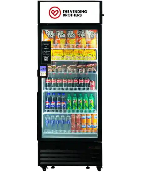Warenautomat Smart Fridge Max – 10 Zoll Touchscreen für bis zu 420 Produkte geeignet
